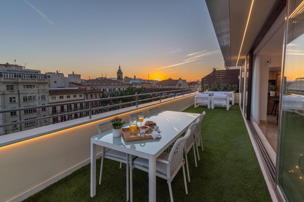 Exclusive Penthouse & Terrace By Ele Apartments Malaga Bagian luar foto