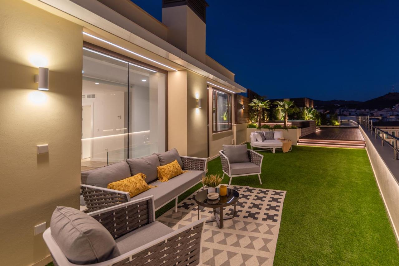 Exclusive Penthouse & Terrace By Ele Apartments Malaga Bagian luar foto