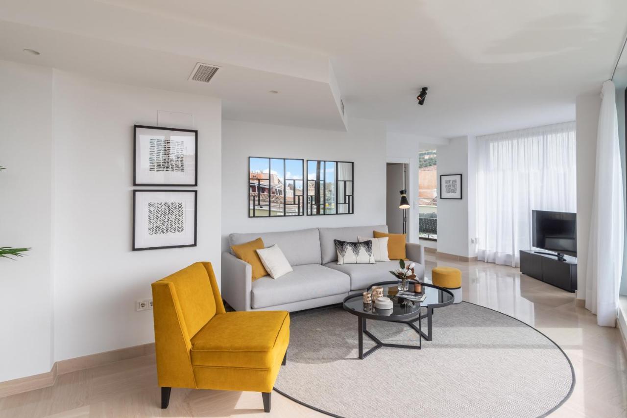 Exclusive Penthouse & Terrace By Ele Apartments Malaga Bagian luar foto