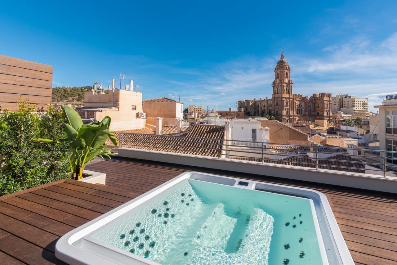 Exclusive Penthouse & Terrace By Ele Apartments Malaga Bagian luar foto